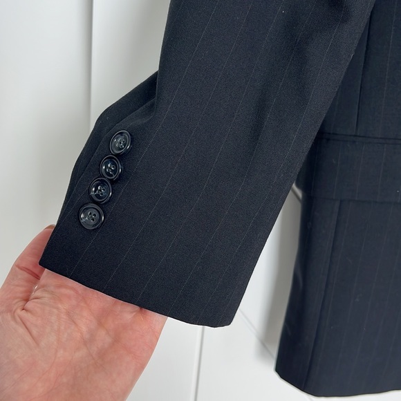 Jos. A. Bank Navy Blue Pin Stripe Suit - Picture 2 of 7